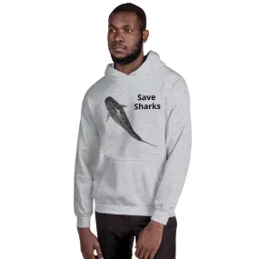 Save Sharks Tiger Shark Aloha One Ocean Unisex Hoodie