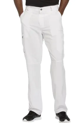 Scrub Pants - Cherokee Infinity Men's Fly Front Pant - White, CK200A