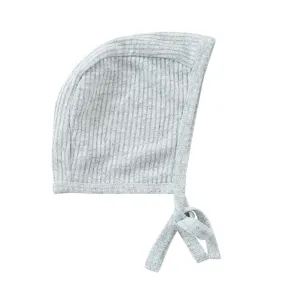 Slub Knit Bonnet - Blue