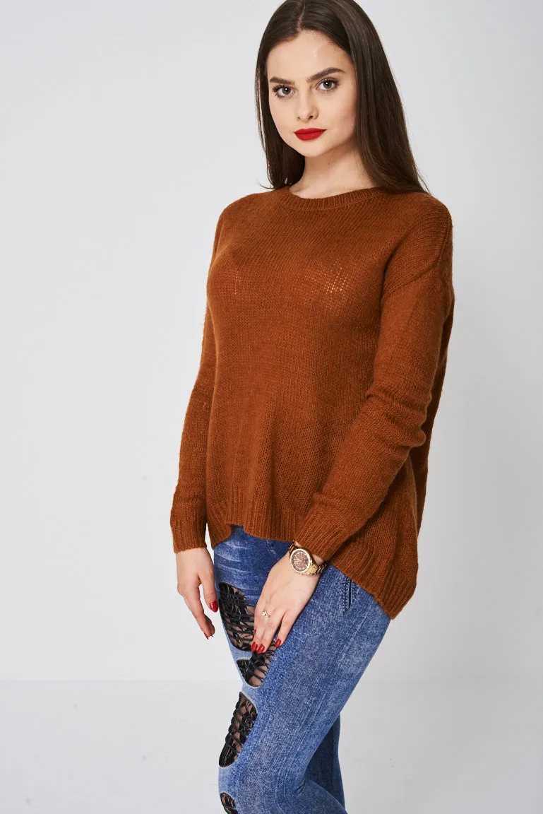 Soft Touch Knit Jumper Ex-Branded