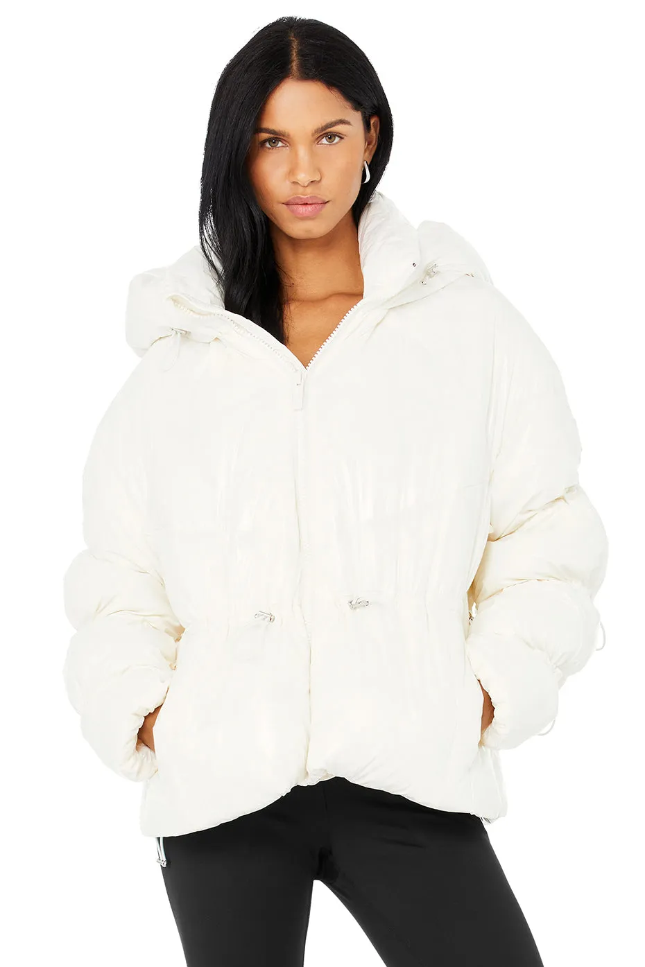 Stunner Puffer Jacket - Ivory