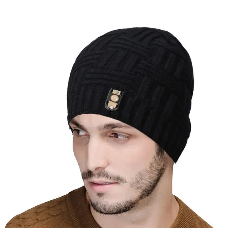 Textured Beanie for Men