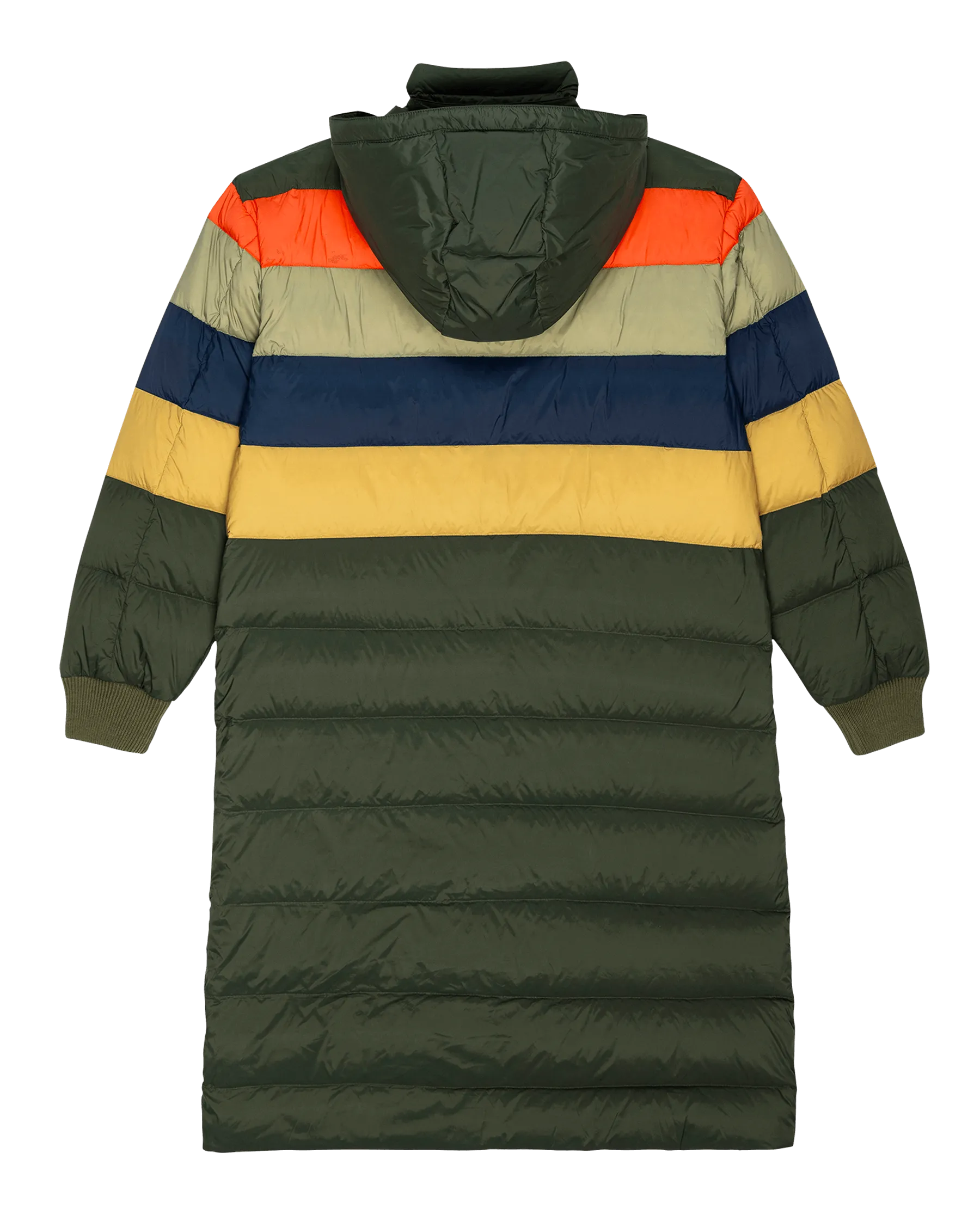 The Down Storm Puffer. -- Mountain View Multi Stripe