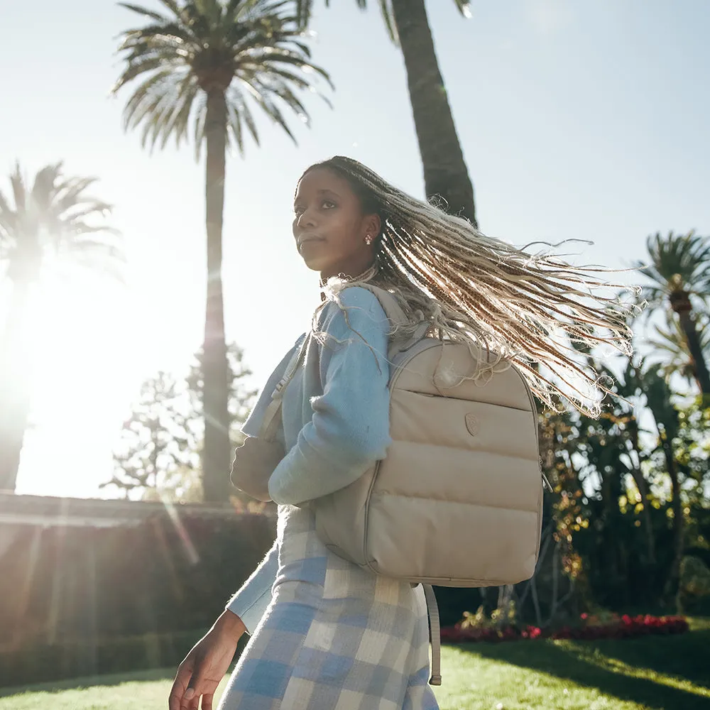 The Puffer Backpack - Sage Green