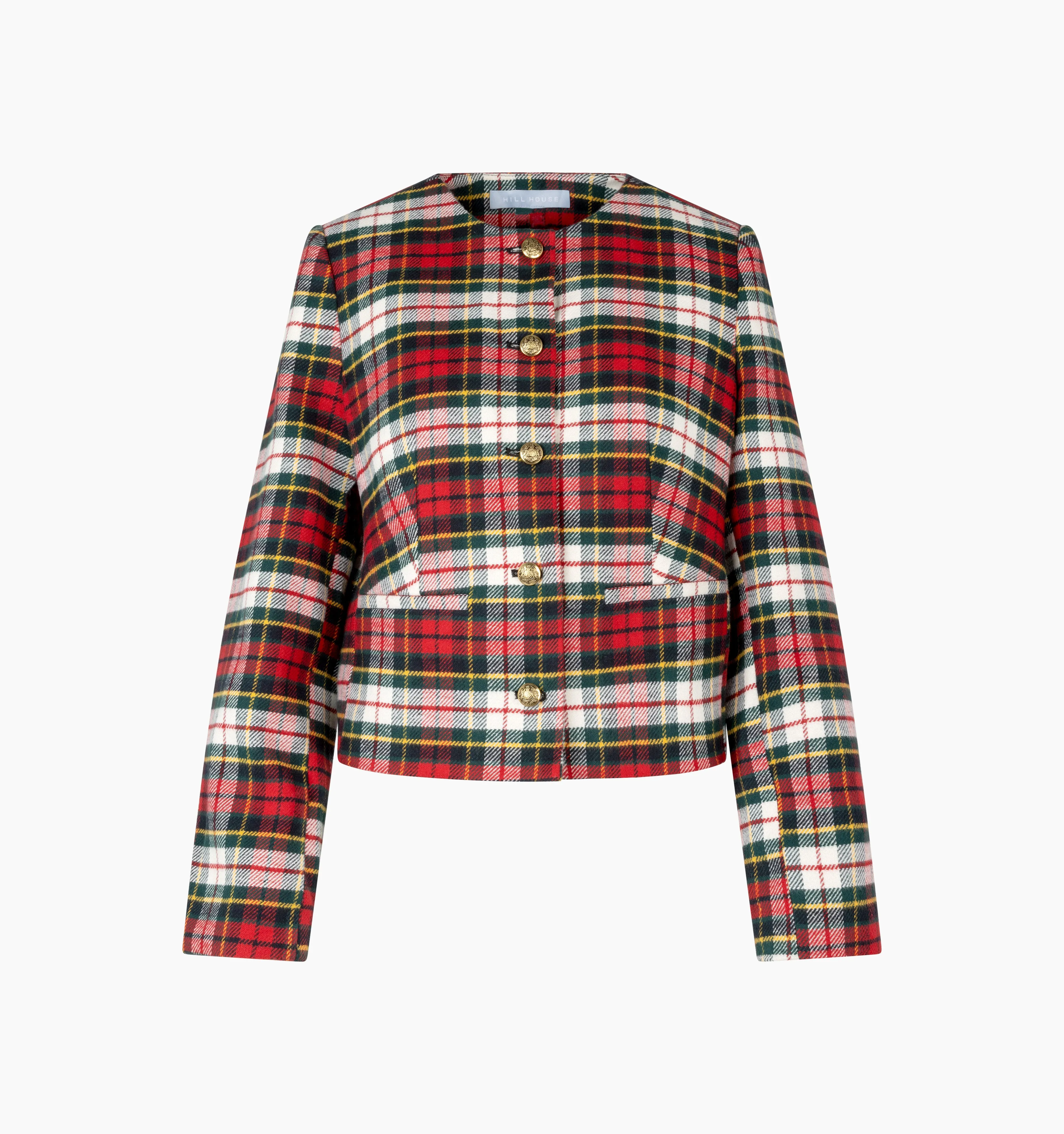 The Virginia Jacket - Multi Tartan