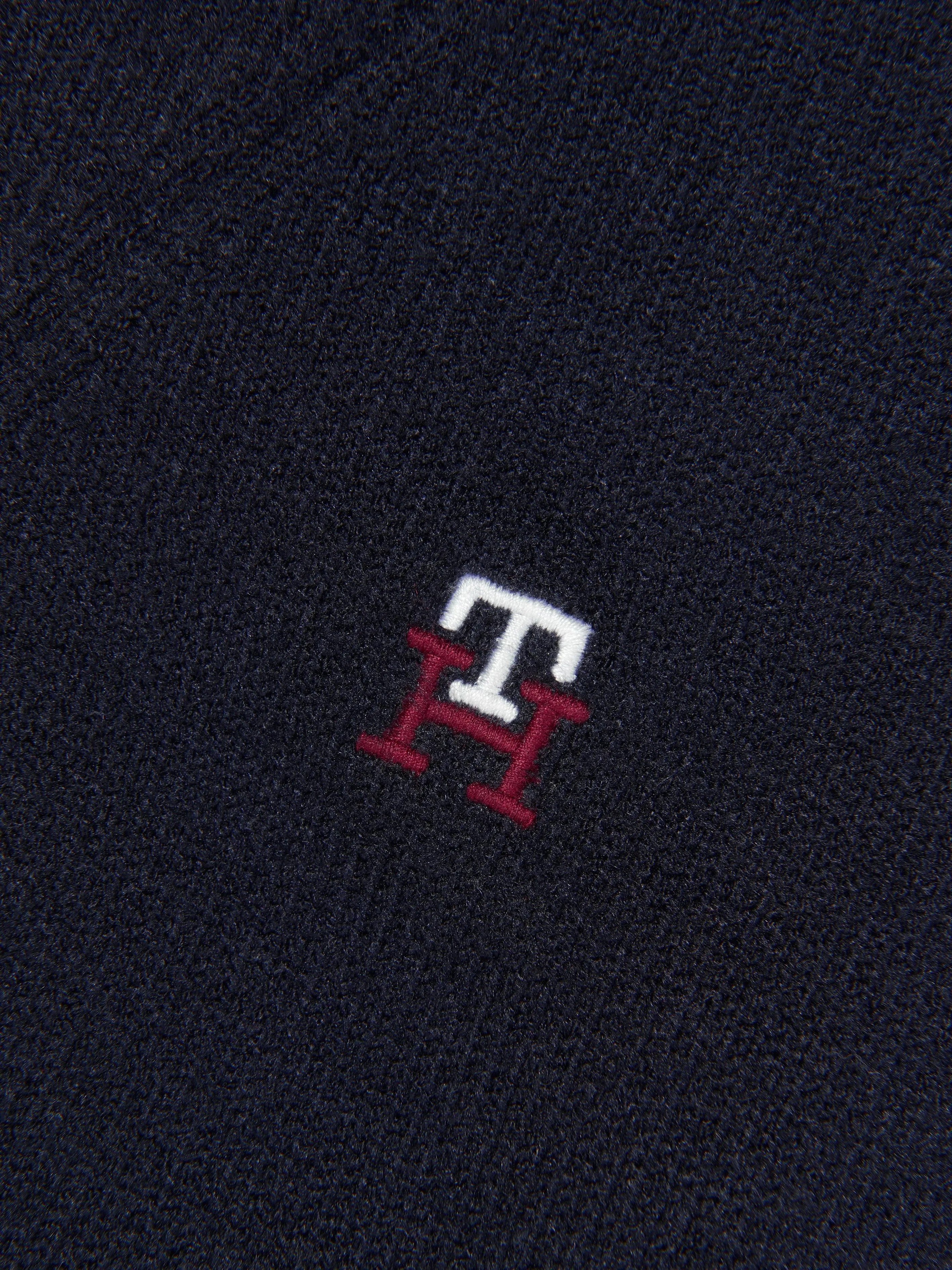 Tommy Hilfiger Girls Monogram Half Zip Hoodie