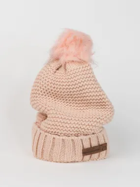 Trilogy Knit Pom Beanie