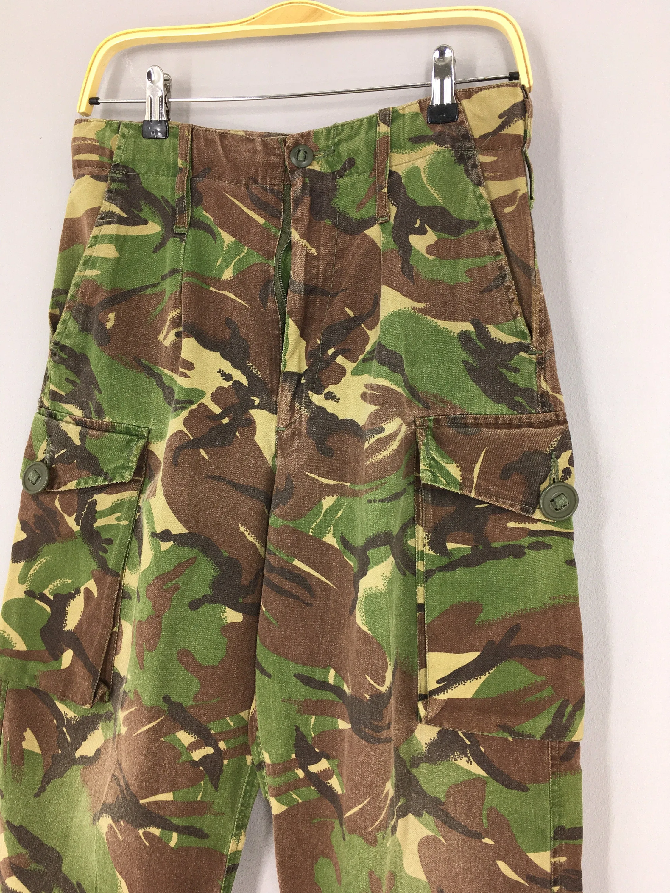 Us Army Camo Cargo Pants Size 30x30.5