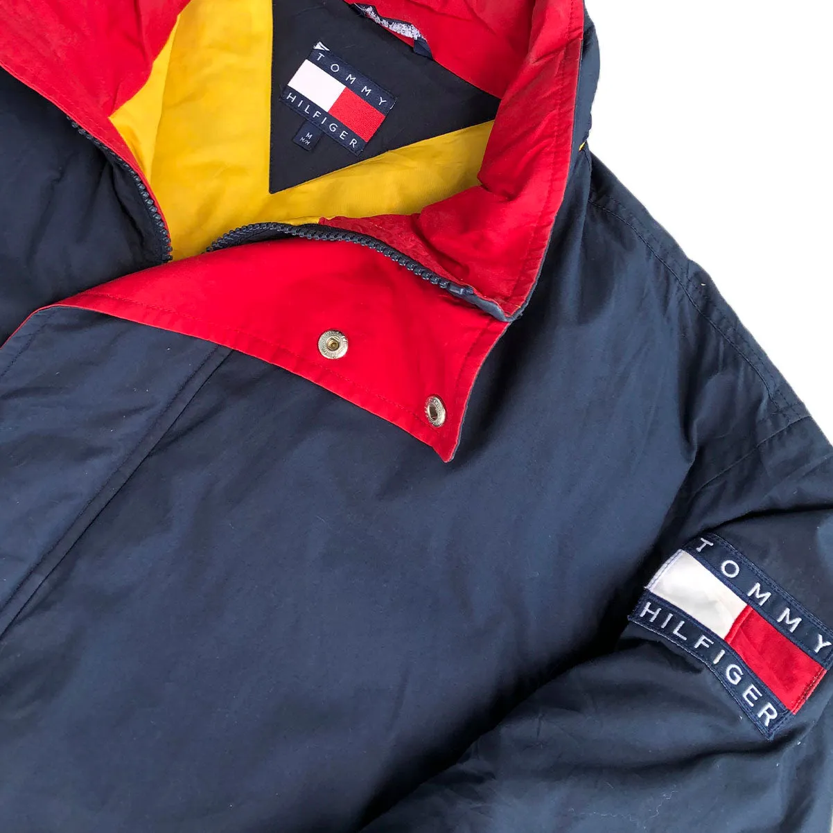 Vintage Tommy Hilfiger Puffer Jacket M