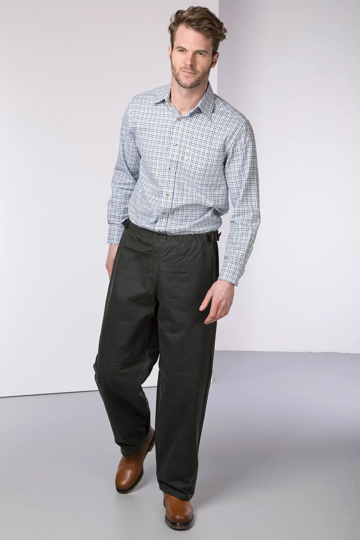 Waterproof Wax Cotton Overtrousers