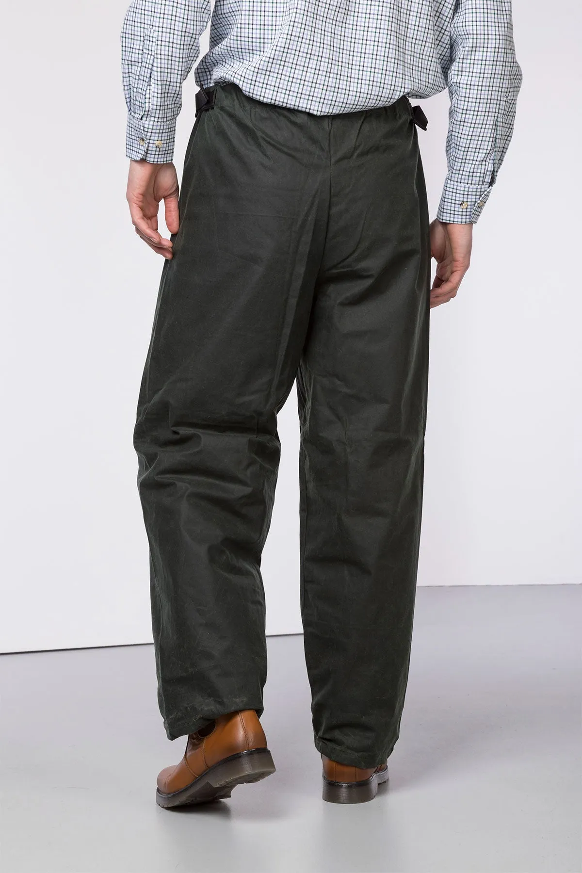 Waterproof Wax Cotton Overtrousers