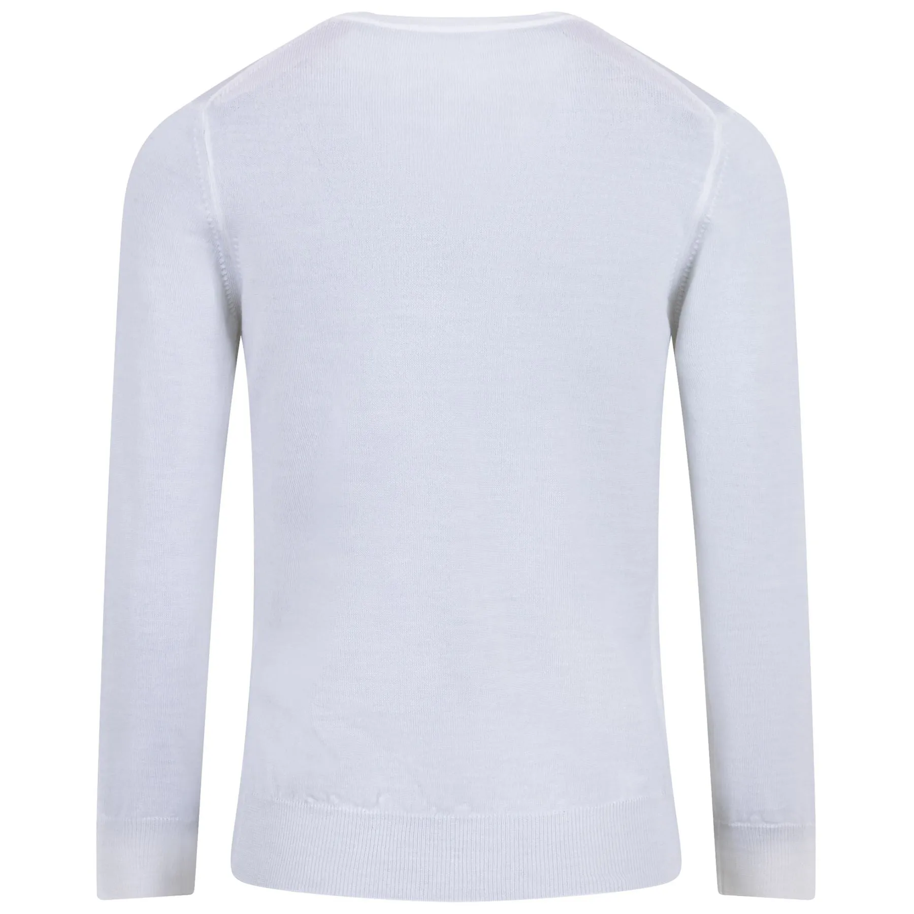 Womens Amaya Merino Knitted Sweater White - SS23