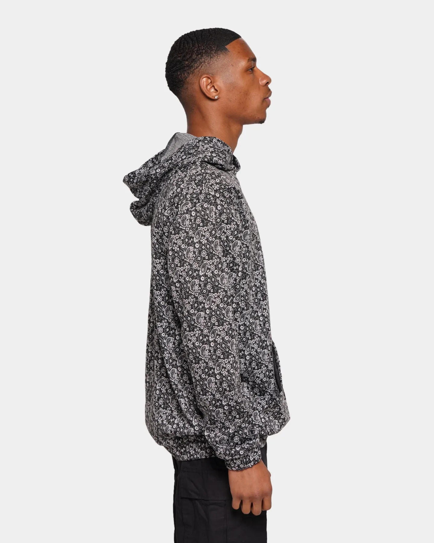 XXIII Burhan Hoodie Paisley Black