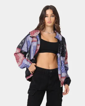 XXIII Women's Enna Bandana Puffer Jacket Multi-coloured