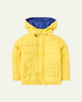 Yellow Puffer Jacket