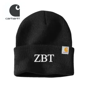 ZBT Black Carhartt Beanie